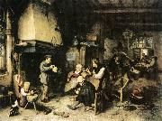 OSTADE, Adriaen Jansz. van Country Party yy oil painting reproduction